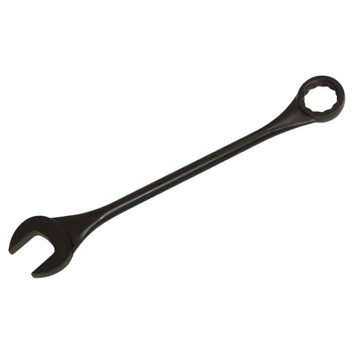 Combination Wrench, 12 Point, 2-13/16", Black Oxide Finish Action Paper