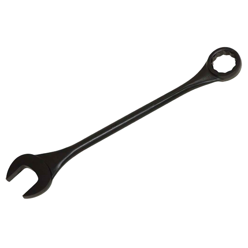 Combination Wrench, 12 Point, 2-7/8", Black Oxide Finish Action Paper