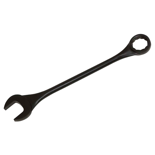 Combination Wrench, 12 Point, 3-1/16", Black Oxide Finish Action Paper