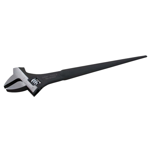Structural Wrench, 16" L, 1-13/16" Max Width, Black Oxide Action Paper