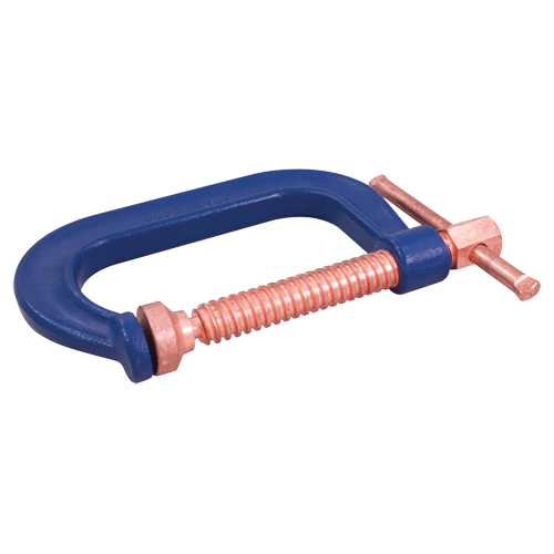 Serre-joint en C, Capacit&eacute; de 4" (102 mm), Profondeur de gorge de 3" (76 mm) Action Paper