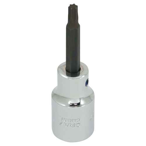 Douille, Torx, T-27 x 3" lo, Prise Prise carr&eacute;e 1/2" Action Paper