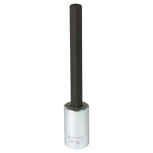 Extra Long Bit  Socket, 8 mm x 4" L, 3/8" Drive Action Paper