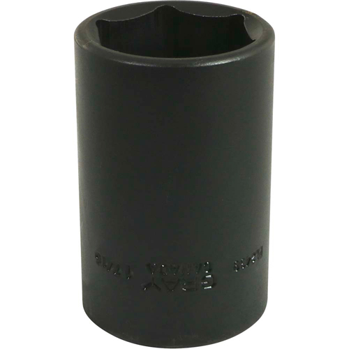 Socket, Impact, 3/8", 1/2" Drive, 6 Points, Deep Action Paper