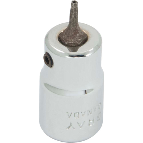 Bit Socket, Torx&reg;, T7 x 2-1/8" L, 3/8" Drive Action Paper