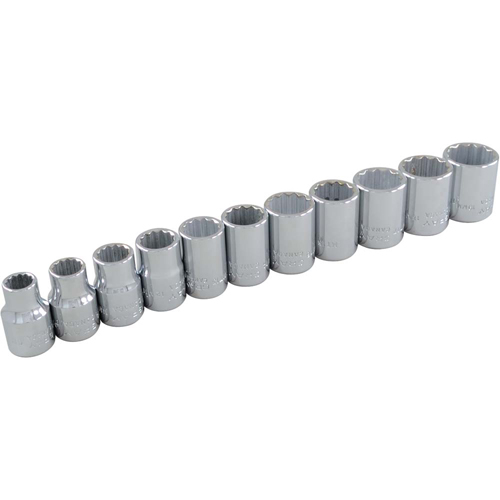 Jeu de douilles, 11 Mcx, Prise de 3/8" Action Paper