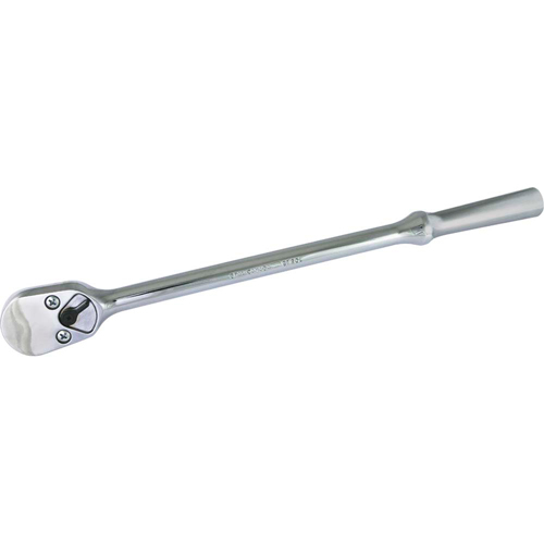 Reversible Ratchet, 1/2" Drive, Plain Handle Action Paper