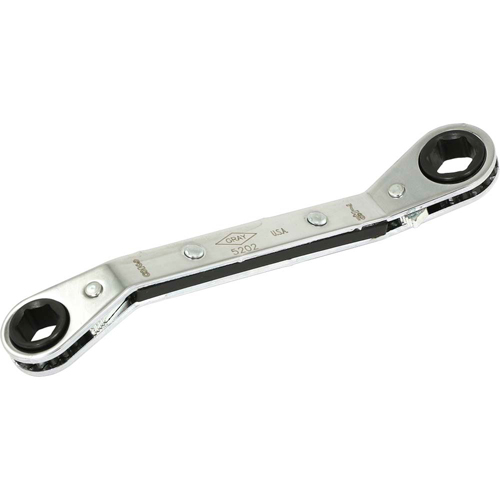 Offset Ratcheting Box Wrench   Action Paper