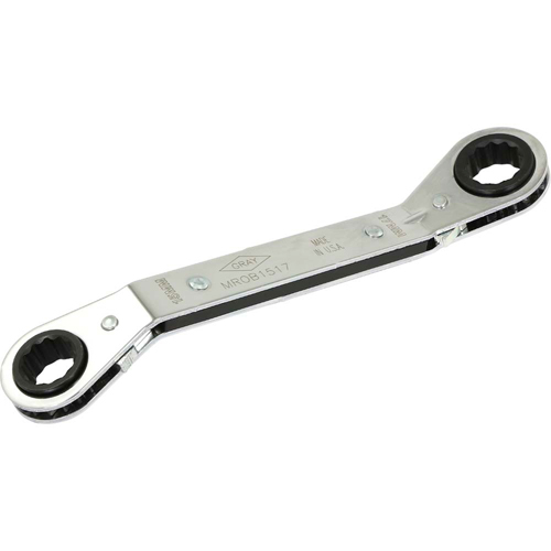 Offset Ratcheting Box Wrench   Action Paper