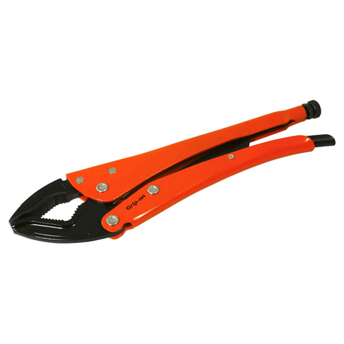 Locking Pliers, 12" Length, Omnium Grip Action Paper