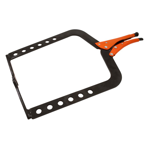Locking Long Reach Clamp Pliers, 20" Length, Omnium Grip Action Paper