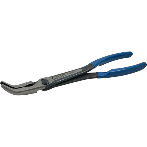 Long Reach Bent Needle Nose Plier Action Paper