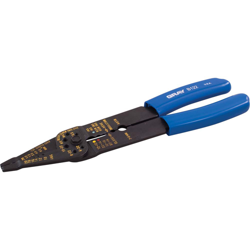 Long Stripper Crimper & Bolt Cutter, 9-1/2" L Action Paper
