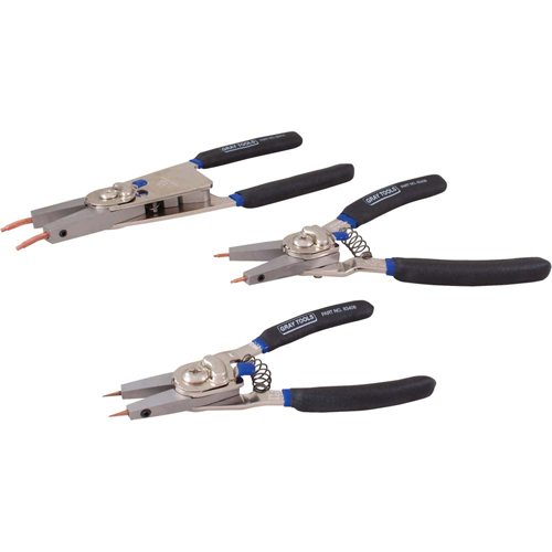 Snap Ring Plier Set, 3 Pieces Action Paper