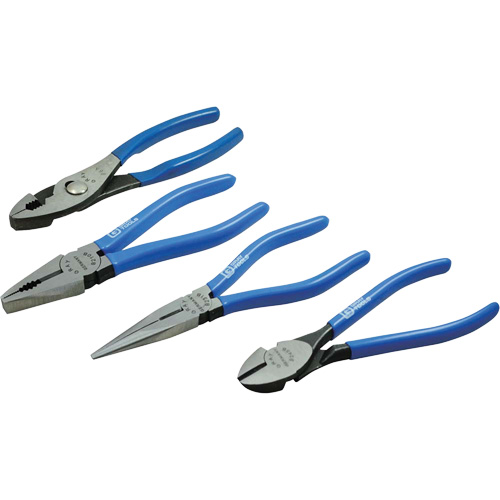 General Maintenance Plier Set, 4 Pieces Action Paper