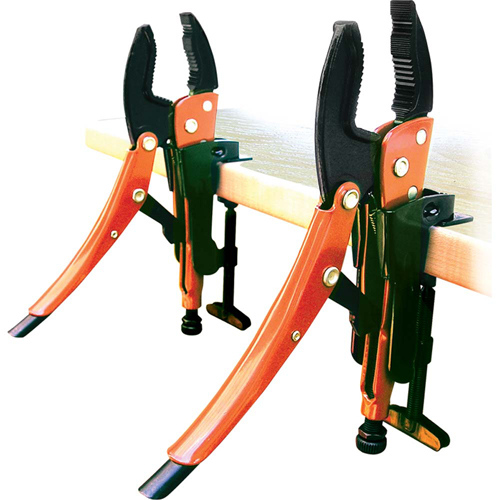 Hands Free Locking Plier Grip Set, 4 Pieces Action Paper