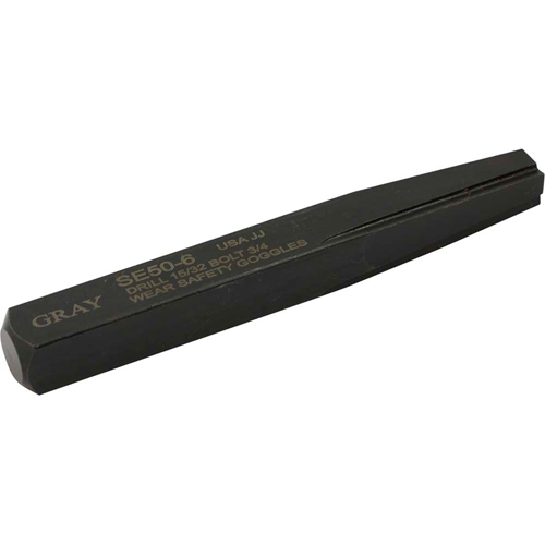 Extracteur de vis droit, 6, Pour vis de 3/4", Carbure Action Paper