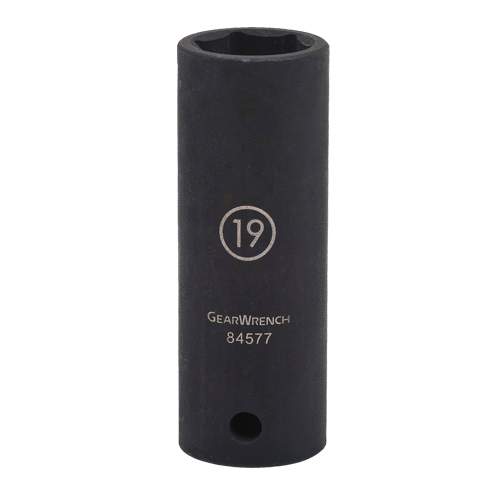 Socket, Impact, 30 mm, 1/2" Drive, 6 Points, Deep Action Paper