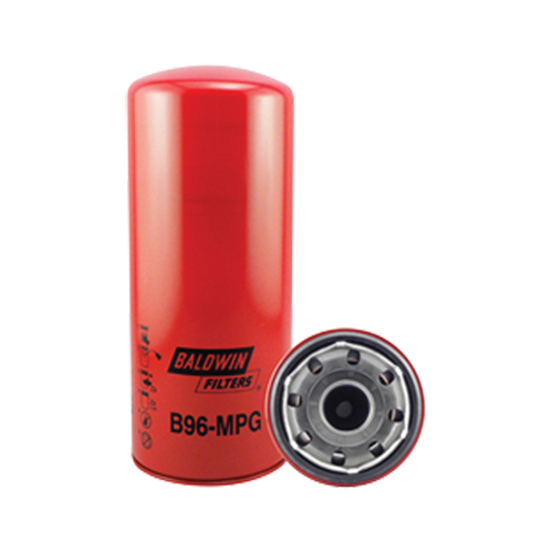 B96-MPG Max-Performance Glass Full-Flow Spin-On Lube Filter Action Paper