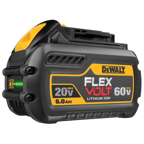FlexVolt Battery, Lithium-Ion, 60 V, 6 A Action Paper