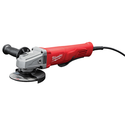 Small Angle Grinder, 4-1/2", 120 V, 11 A, 12 000 RPM Action Paper