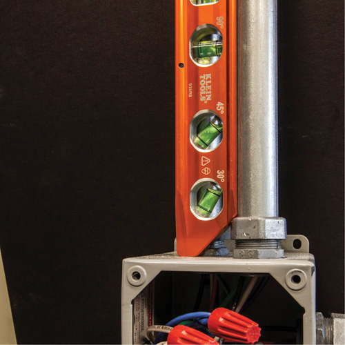Torpedo Billet Level, 8" L, Aluminum, 4 Vials, Magnetic Action Paper