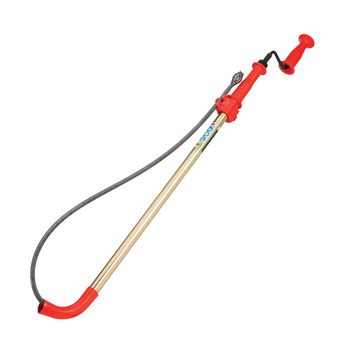 D&eacute;gorgeoir pour toilette, Manuel, Tulipe, 6' Longueur du c&acirc;ble, 1/2" Diam&egrave;tre du c&acirc;ble Action Paper
