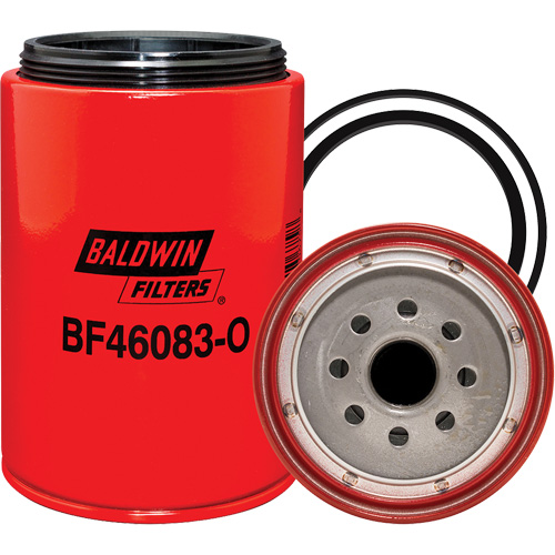 BF46083-O Spin-On Fuel/Water Separator with Open Port Action Paper