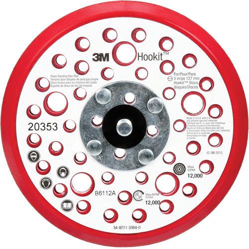 Sanding Low-Profile Disc Pad Action Paper