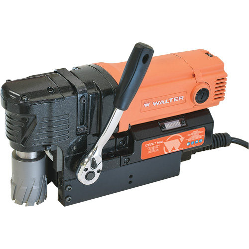 ICECUT MINI Magnetic Drill, 2", 2248 lbs. Drill Point Pressure Action Paper