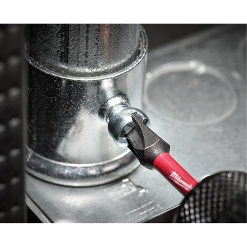 Shockwave Impact Power Bits, ECX, #1 Tip, 1/4" Drive Size, 2" Length Action Paper