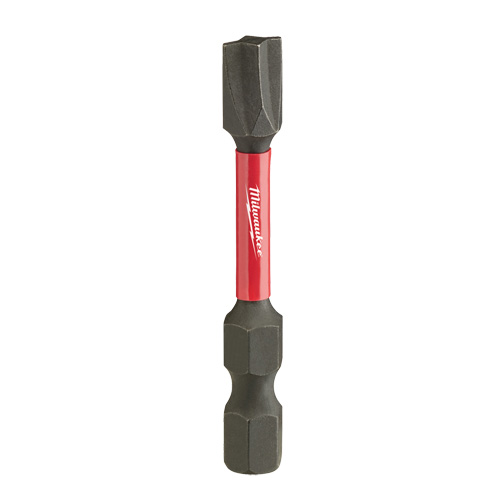 Shockwave Impact Power Bits, ECX, #2 Tip, 1/4" Drive Size, 2" Length Action Paper