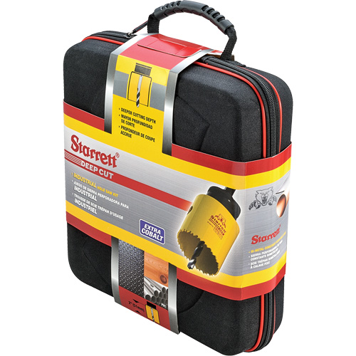 Industrial Hole Saw Kit, 14 Pieces Action Paper