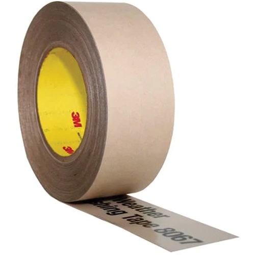 All Weather Flashing Tape 8067, 152.4 mm (6") x 22.86 m (75'), Brown Action Paper