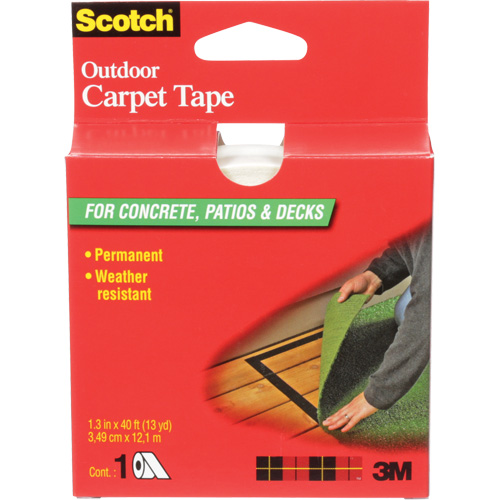 Ruban pour tapis ext&eacute;rieurs Scotch, 35 mm (1-2/5") la x 12,2 m (40') lo Action Paper