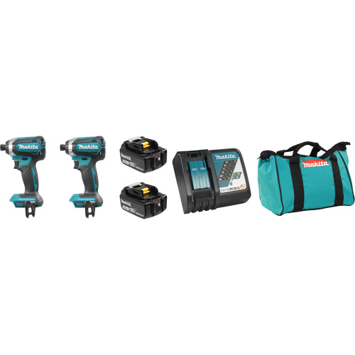 Ensemble de 2 outils avec moteur sans balai LXT, Lithium-ion, 18 V Action Paper