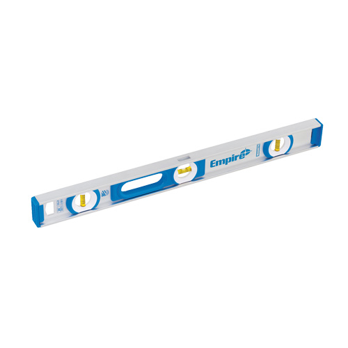 Level, I-Beam, 24" L, Aluminum, 3, Magnetic Action Paper