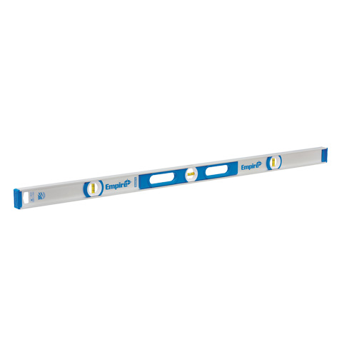 Level, I-Beam, 48" L, Aluminum, 3, Magnetic Action Paper