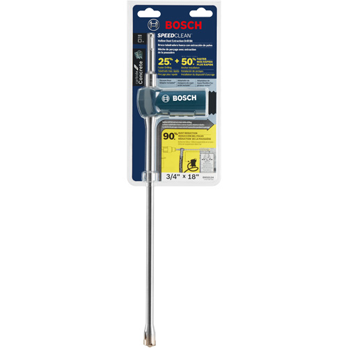 SDS-Plus&reg; Speed Clean Dust Extraction Bit Action Paper
