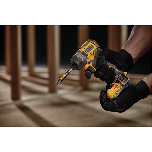 Trousse de tournevis &agrave; moteur sans balai Xtreme, 1/4", 12 V, 200 UWO couple max., Lithium-ion bloc-pile Action Paper
