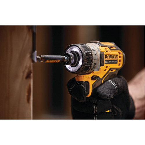 Xtreme Brushless Screwdriver (Tool Only), 1/4", 12 V, 200 UWO Max. Torque, Lithium-Ion Battery Action Paper