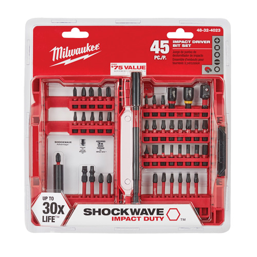 Shockwave Impact Duty Driver Bit Set Action Paper