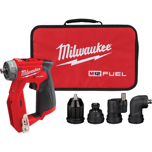M12 Fuel Installation Drill-Driver (Tool Only), Lithium-Ion, 12 V, 1/4"/3/8" Chuck, 300 in-lbs Torque Action Paper