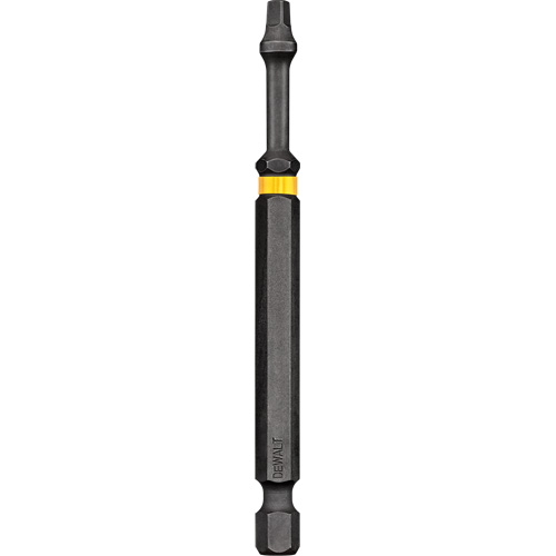Embout de tournevis FlexTorq compatible avec cl&eacute; &agrave; chocs, Carr&eacute;e, Embout #1, Prise 1/4", Longueur 3-1/2" Action Paper