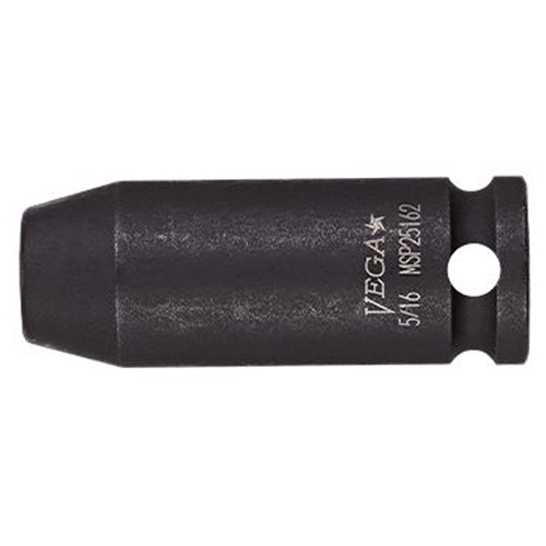 Douille, Chocs, 1/2", Prise 3/8", 6 pans, Profond Action Paper