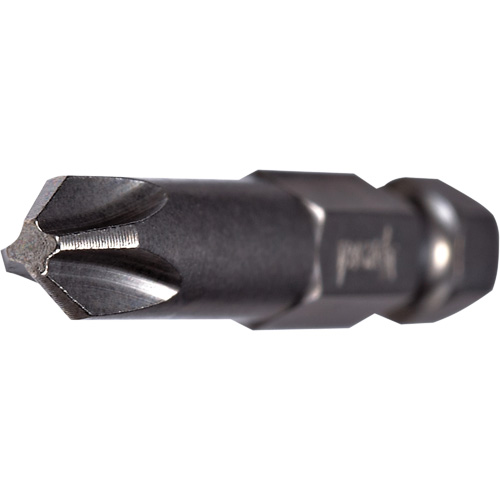 Power Bit, Phillips, #2 Tip, 1/4" Drive Size, 2-3/4" Length Action Paper