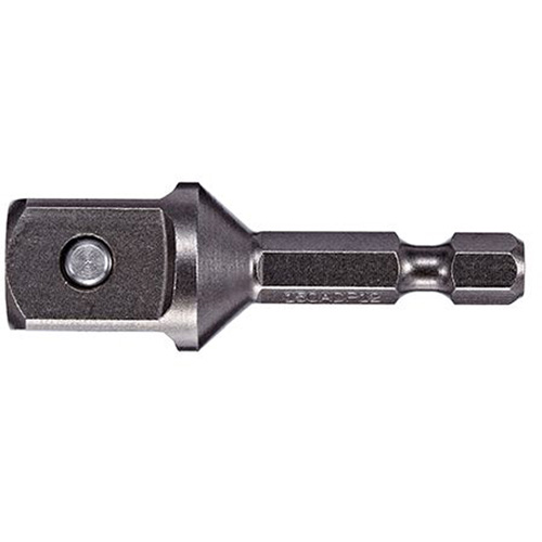 Adapter & Extension, 1/4" Drive Size, 1/2" Male Size, Pin, 2" L Action Paper
