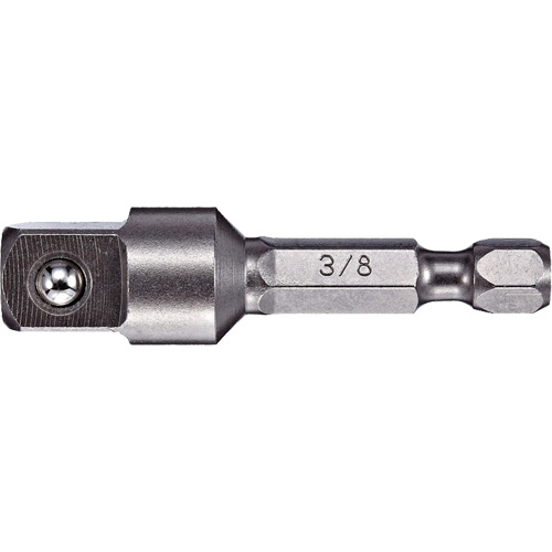 Adapter & Extension, 1/4" Drive Size, 3/8" Male Size, Ball, 2" L Action Paper