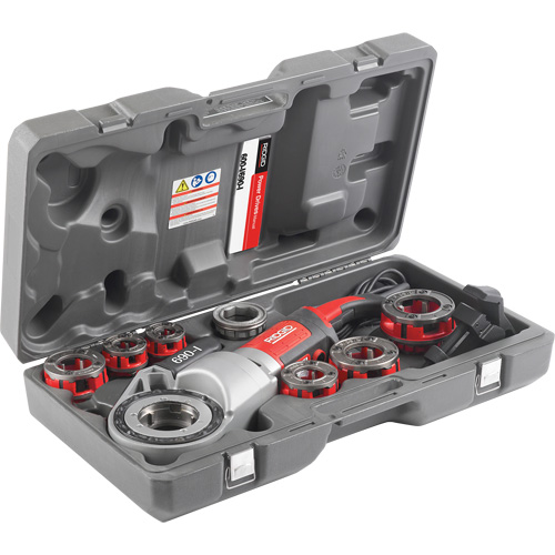 Hand-Held Power Drive Threader, 36 RPM, 1/8" - 2" Pipe Thread Action Paper