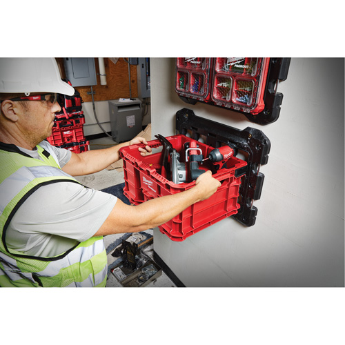 Caisse Packout, 15-2/5" x 18-3/5" x 9-9/10", Rouge Action Paper